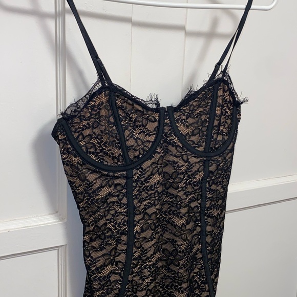 SHEIN Allurite Small Lace Bodycon Sexy Cami Dress - Picture 9 of 9